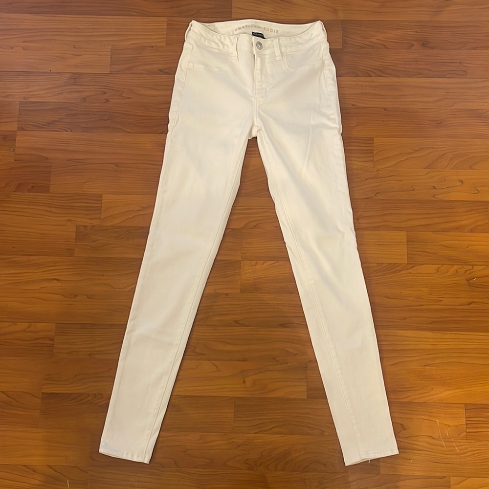 American Eagle White Jegging